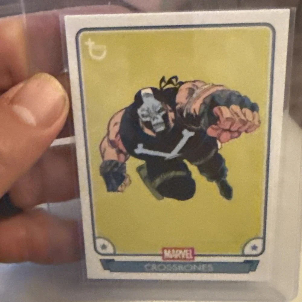 2026 Topps Marvel Brooklyn Collection Captain America CROSSBONES #7 BASE
